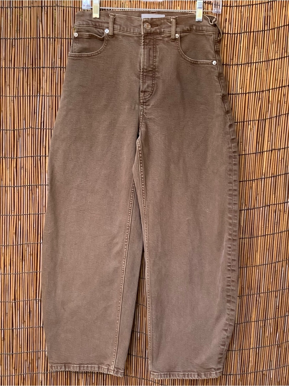 Everlane The Way-High Barrel Jean Brown 27R